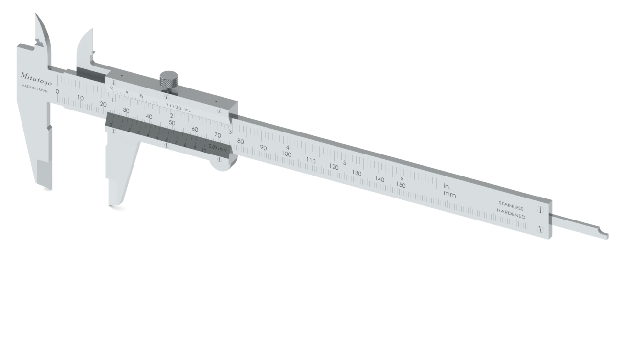 Solidworks制作游标卡尺